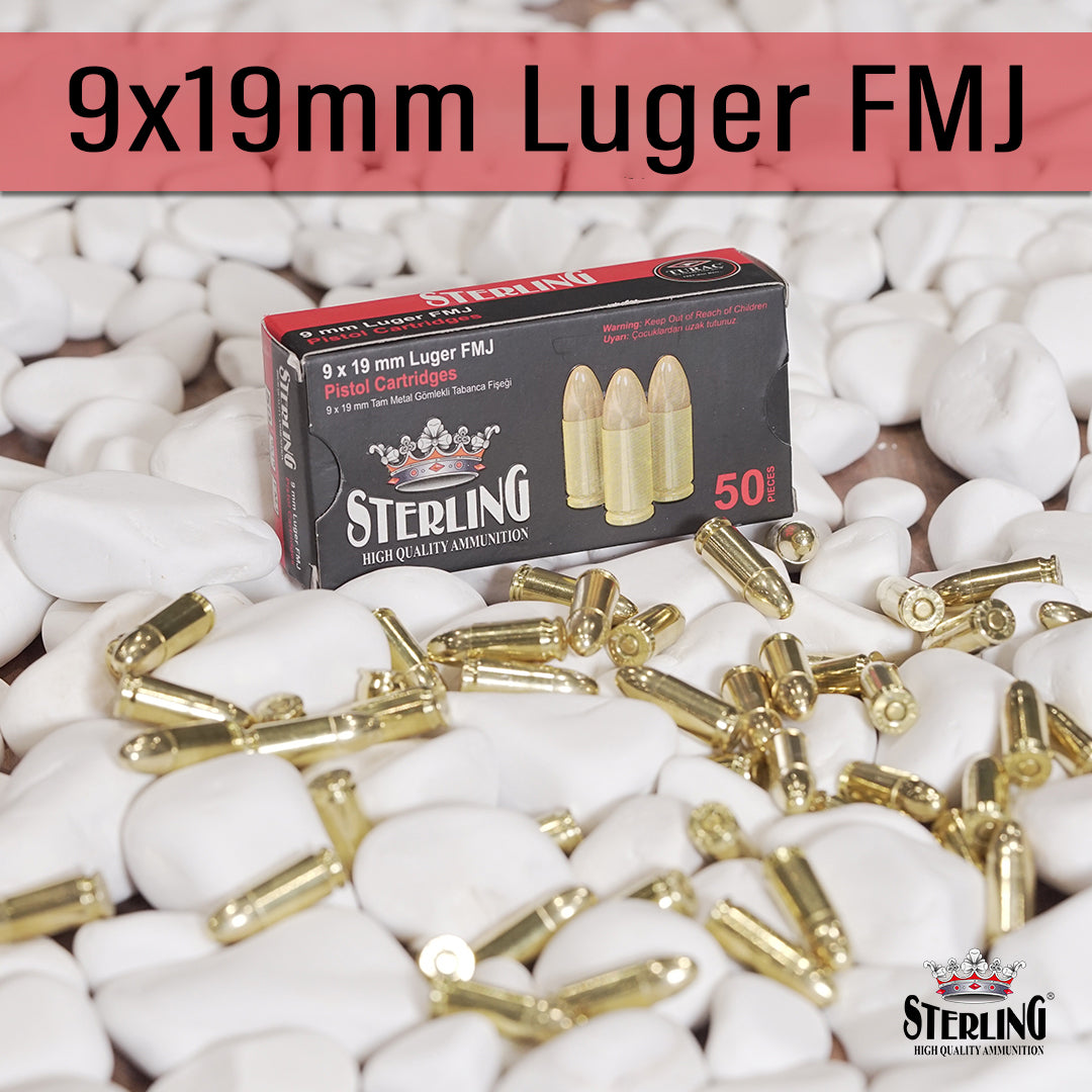 Sterling 9x19 mm Luger FMJ